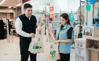 Эко-щит Абайской области: акция «Выбирай шоппер!» против пластикового загрязнения