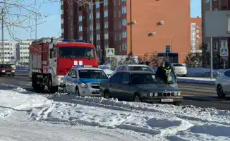 Акция Жол бер в Костанае правила преимущества спецтранспорта