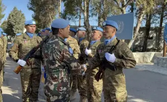 Казахстанские миротворцы на Голанских высотах отмечены медалями ООН за вклад в поддержание мира