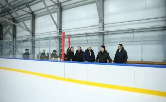 Строительство ледового дворца в Актау Нурдаулет Килыбай