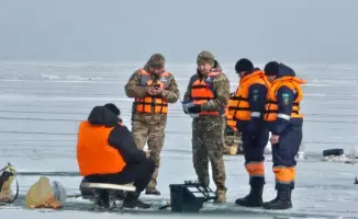 Спасатели Астаны проводят профилактические рейды на водоёмах в зимний период