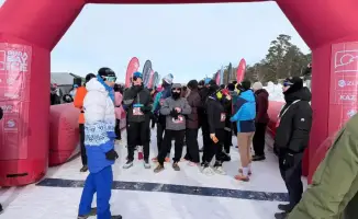 бег на льду озера Бурабай более 700 участников 11 стран