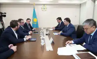 Обсуждение инвестиционного потенциала в сфере водоснабжения между акимом Туркестанской области и испанской компанией "Aqualia"