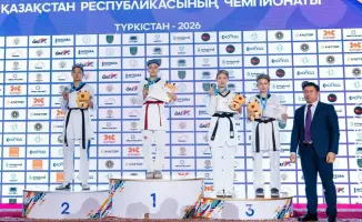 Сборная Алматы с семью золотыми медалями уверенно победила на чемпионате РК по тхэквондо среди молодежи