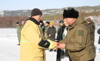 Современная противопожарная техника в Баянауыльском национальном парке