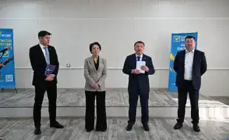 В Актобе работники ТЭЦ обсудили новую Конституцию на встрече с членами Общенациональной коалиции