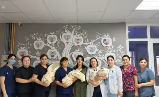 Тройня родилась в Туркестанской области