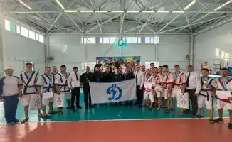 Полицейские СКО успешно выступили на отборочных соревнованиях по қазақ күресі
