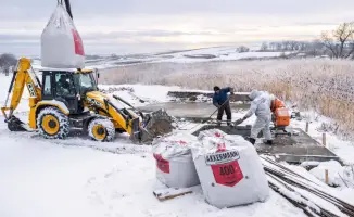 Подготовка водохранилищ Актюбинской области к весеннему половодью