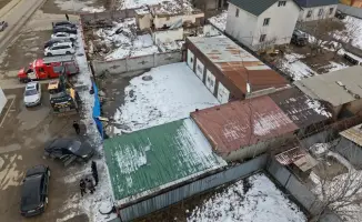 Снос незаконной автомойки в Алматы