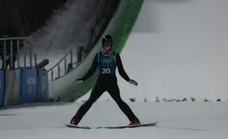 Илья Мизерных установил рекорд Казахстана в прыжках на лыжах с трамплина, заняв 8 место на соревнованиях в Италии