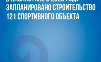 Строительство 121 спортивного объекта в Казахстане в 2026 году: новые возможности для развития физической культуры и спорта