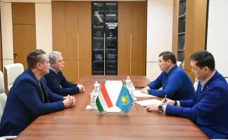 Обсуждение инвестиционного сотрудничества между Кызылординской областью и Венгрией