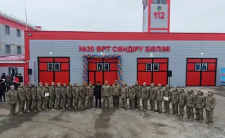 Модернизированная пожарная часть в Хромтау для безопасности жителей