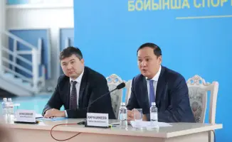 Ербол Карашукеев обсудил новую Конституцию с трудовыми коллективами и спортсменами в Таласском районе