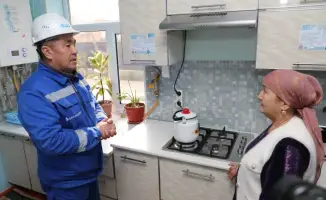 Газификация сел Шугыла и Нурлытан в Туркестанской области