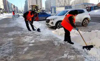 Снегопад не страшен: Астана наготове!