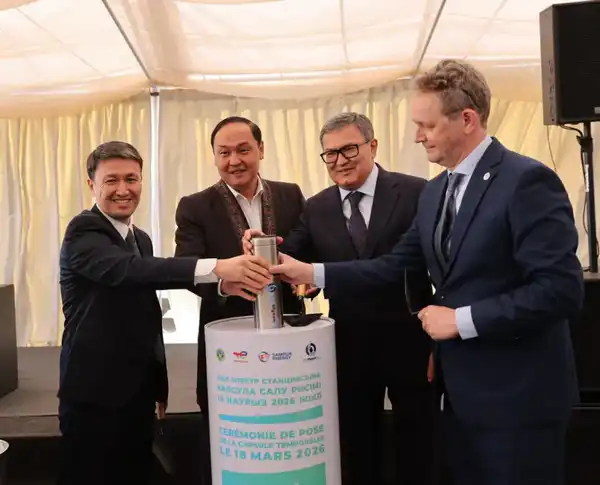 Строительство крупнейшей в Казахстане ветровой электростанции начато в Жамбылской области (10)