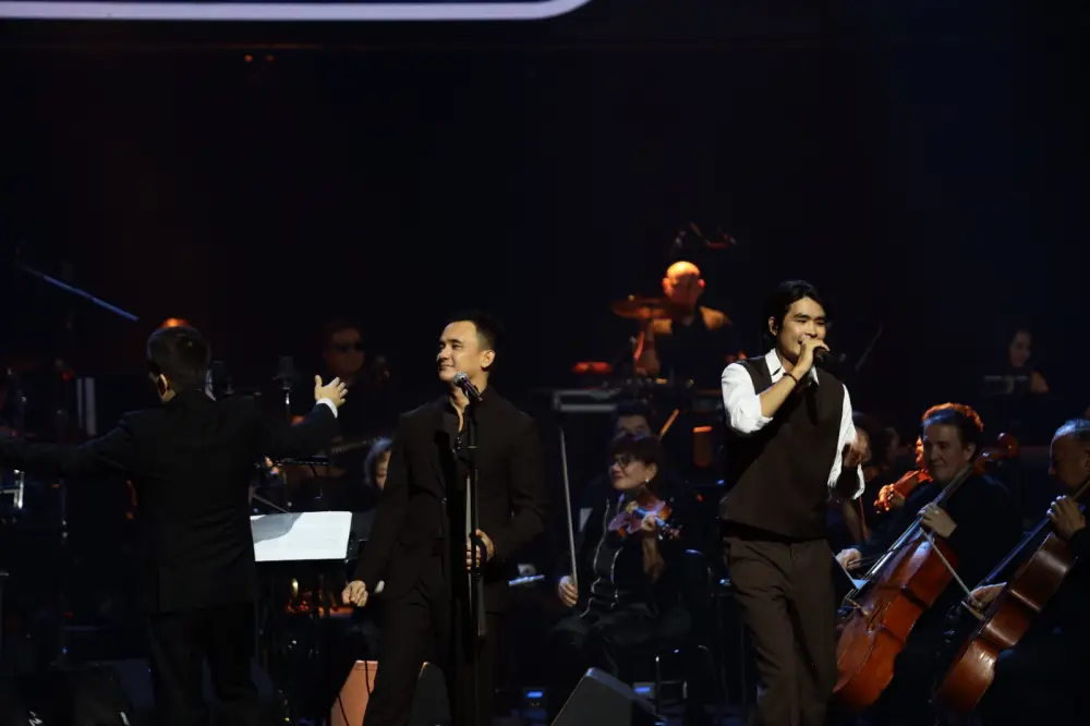 В «Қазақконцерте» состоялся творческий вечер композитора Куата Шильдебаева «Отан Ана» (4)