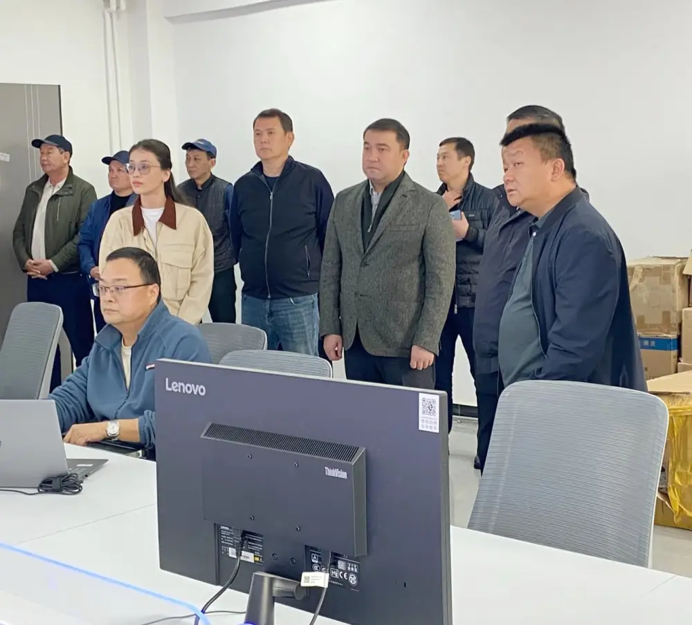 НУРАЛХАН КУШЕРОВ ОЗНАКОМИЛСЯ С РАБОТОЙ ПРЕДПРИЯТИЙ ХЛОПКОВОГО КЛАСТЕРА В ОТЫРАРЕ (6)