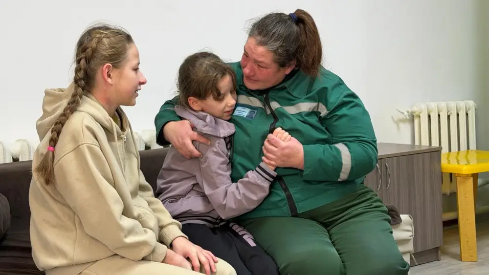 Спустя четыре года разлуки: осуждённые женщины встретились со своими детьми (3)