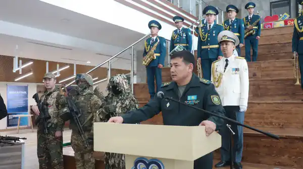 Весенний призыв: в Туркестанской области отправили первую команду новобранцев в Пограничную службу (4)