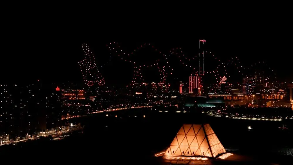 Масштабное дрон-шоу прошло в Астане в честь Наурыз мейрамы (5)