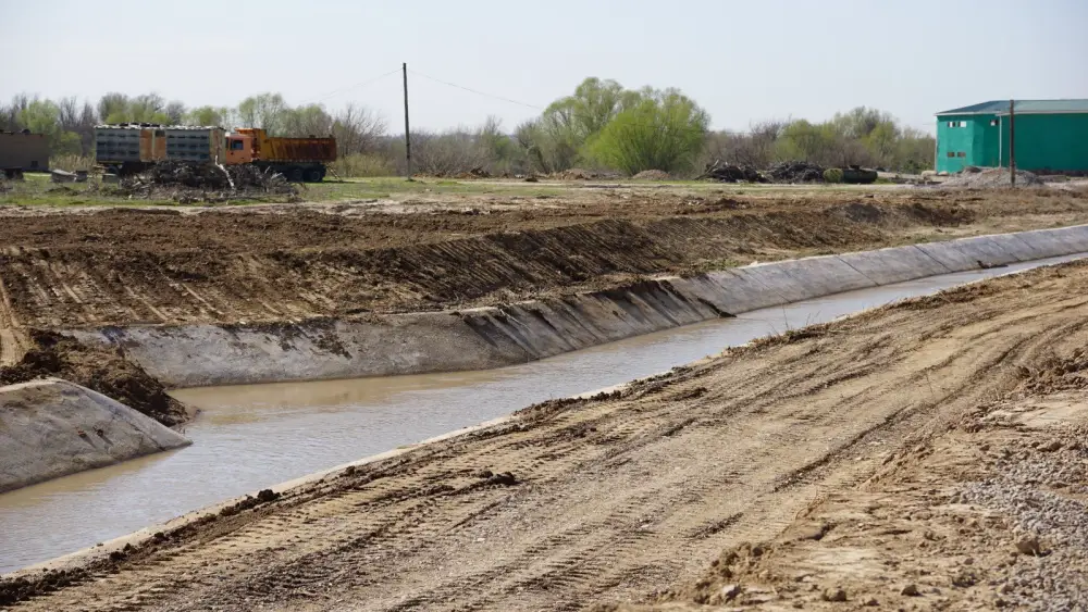 В ТУРКЕСТАНСКОЙ ОБЛАСТИ ПОСТРОЯТ ЧЕТЫРЕ НОВЫХ ВОДОХРАНИЛИЩА (4)
