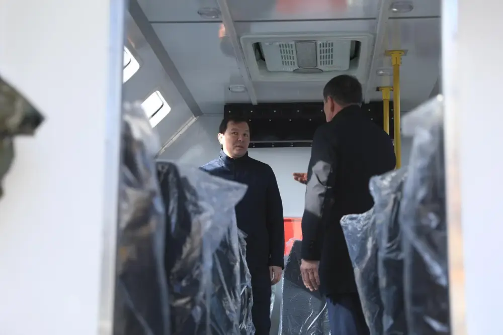 Лесным хозяйствам Актюбинской области передана новая техника (4)