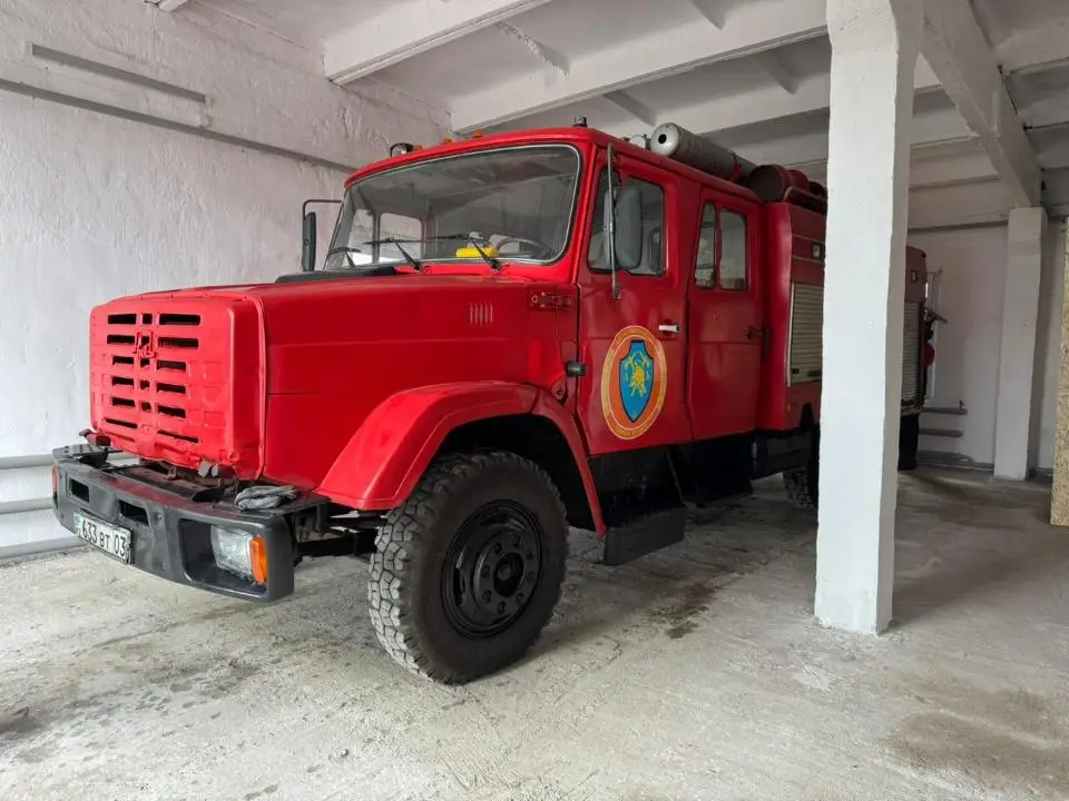 Добровольный пункт пожаротушения Қырыққұдық всегда на боевой готовности (3)