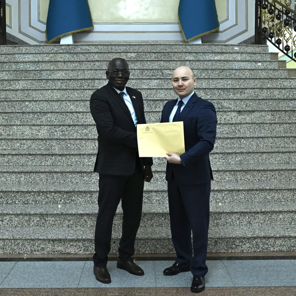 В МИД Казахстана приняли копии верительных грамот у Послов ряда государств (3)