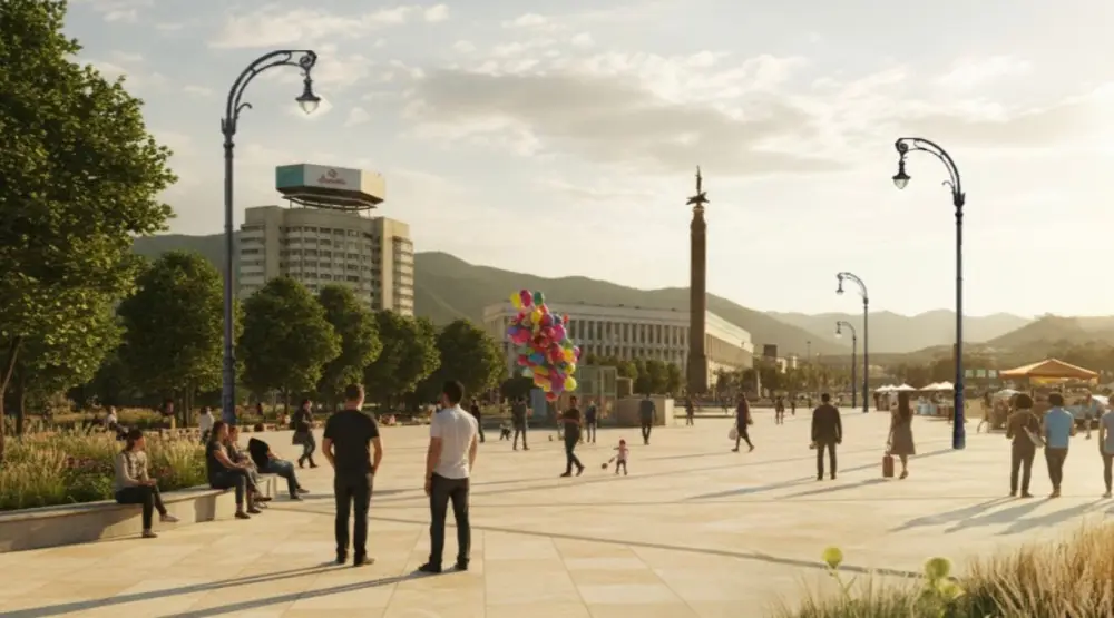 Улицу Сатпаева в Алматы обновят по международным стандартам (2)