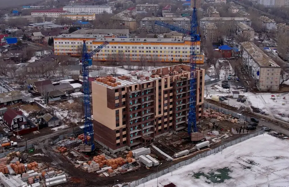 В Петропавловске ведется активное строительство жилья (4)