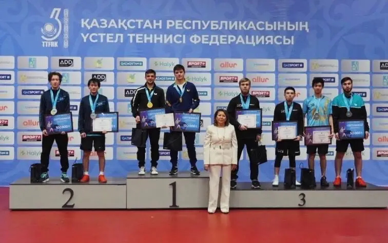 Алматинские спортсмены стали победителями чемпионата Казахстана по настольному теннису (3)