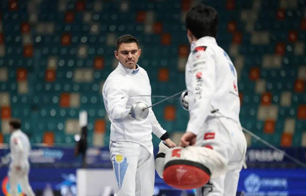 Порядка 500 спортсменов из 46 стран мира принимают участие в Кубке мира по фехтованию в Астане (2)