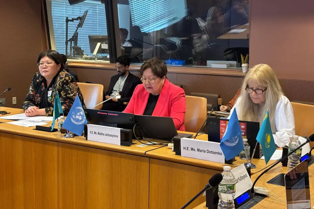 Казахстан представил инициативы по продвижению гендерного равенства на полях 70-й сессии Комиссии ООН по положению женщин (2)