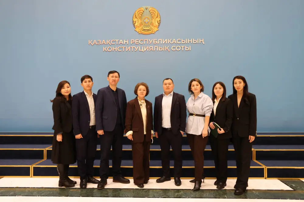 Магистранты Академии правосудия при Высшем Судебном Совете приняли участие в выездной лекции в Конституционном Суде Республики Казахстан (5)