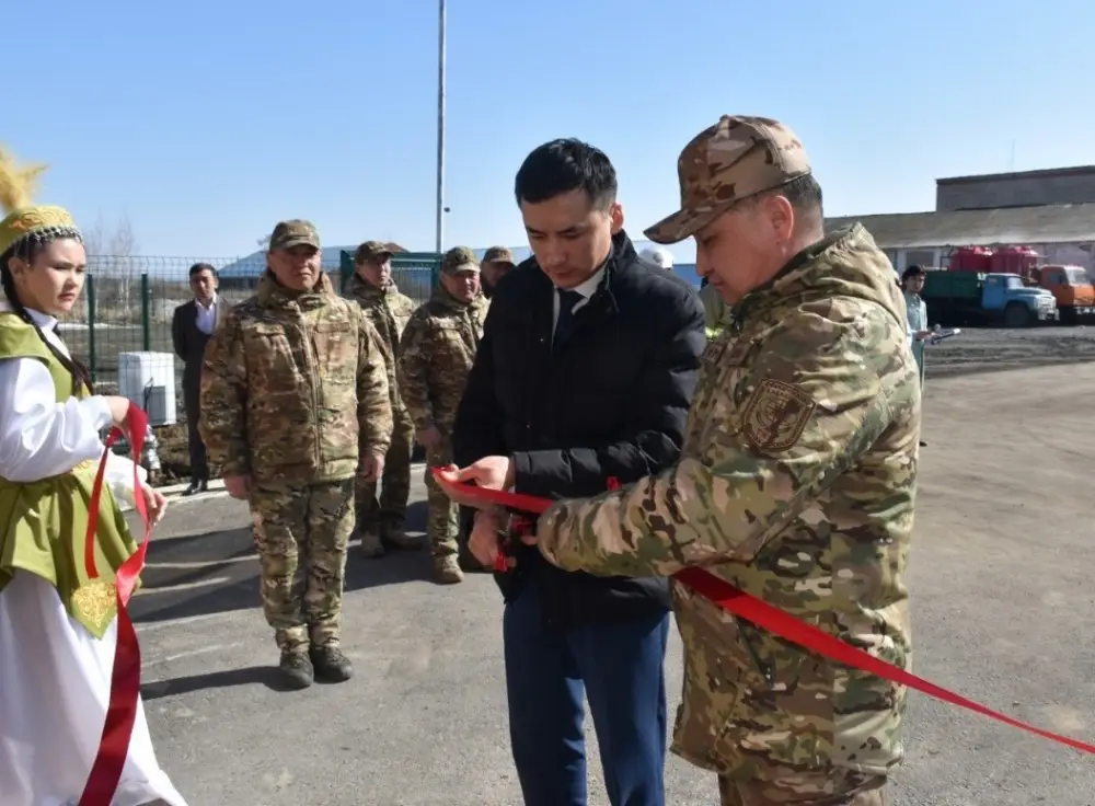 В Казахстане открыт 164-й добровольный пункт пожаротушения «Ауыл құтқарушылары» (3)