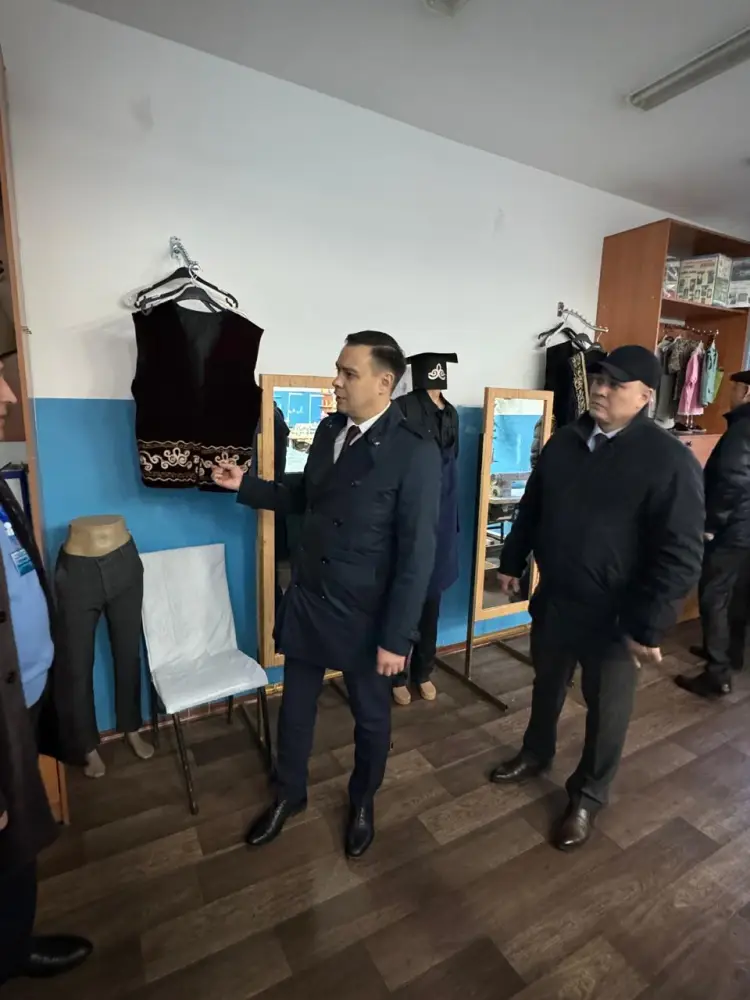 Артур Ластаев посетил исправительное учреждение №12 в Алматинской области (3)