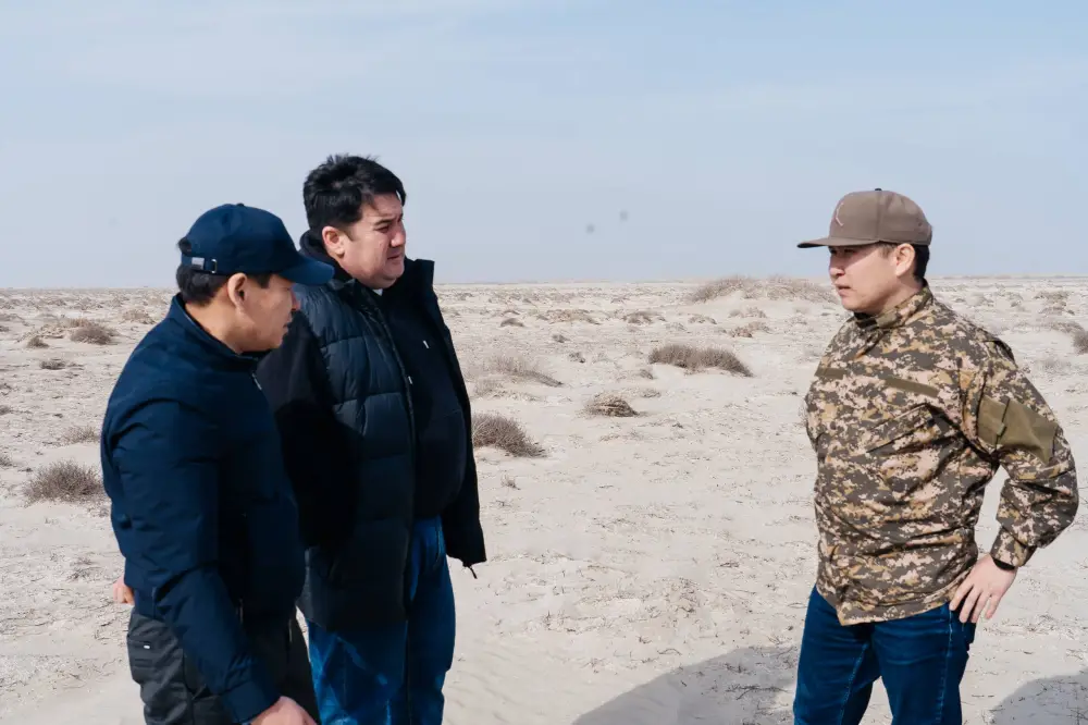 Исследования и озеленение: в Атырау разрабатывают меры по борьбе с пыльными бурями (2)