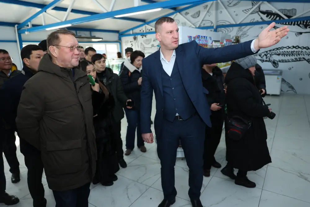 Рабочая поездка акима области в Костанайский район (2)