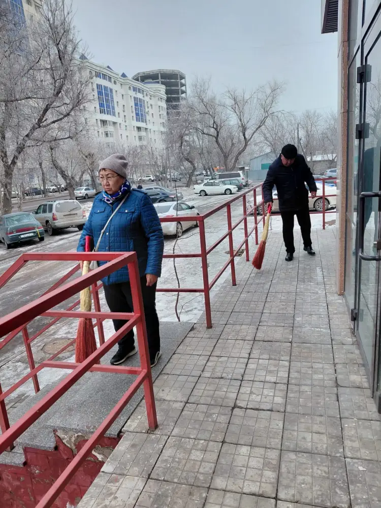 Масштабная генеральная уборка проходит в Астане в День очищения (4)