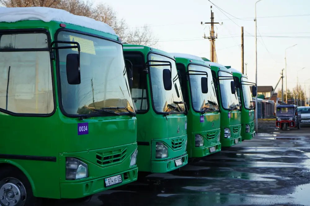 В городе Алатау запущены новые маршруты общественного транспорта (2)