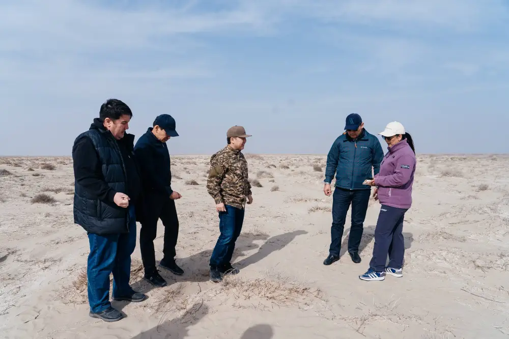 Исследования и озеленение: в Атырау разрабатывают меры по борьбе с пыльными бурями (6)