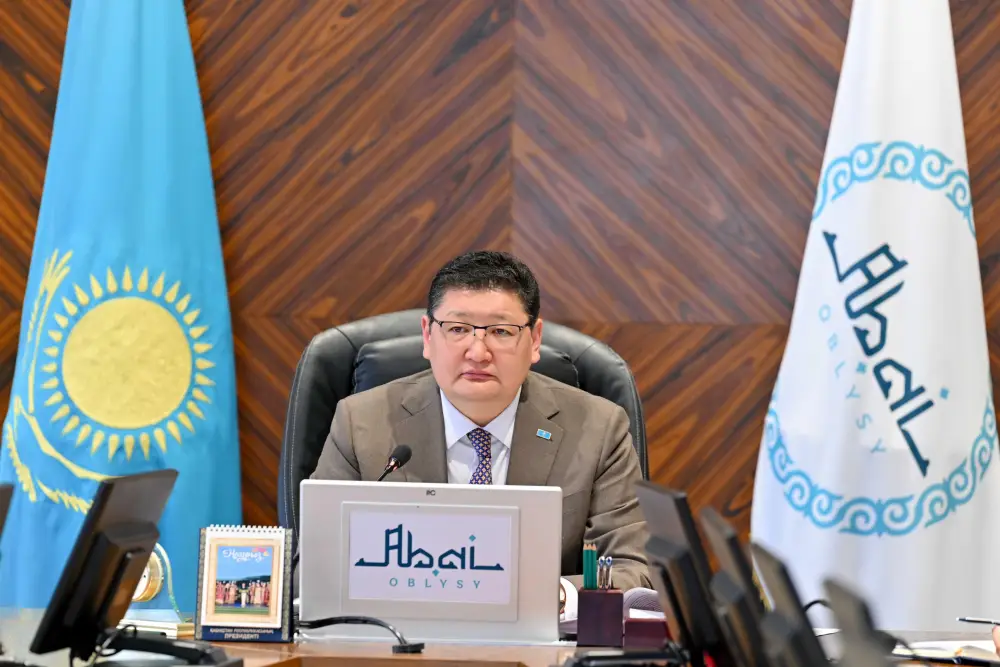 В области Абай рассмотрены вопросы подготовки к весенним паводкам (4)