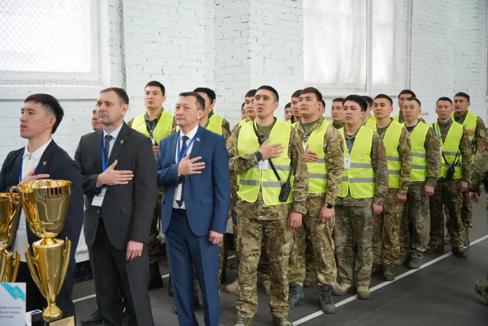 В Усть-Каменогорске стартовали зимние чемпионаты МЧС Казахстана по пожарно-спасательному спорту (3)