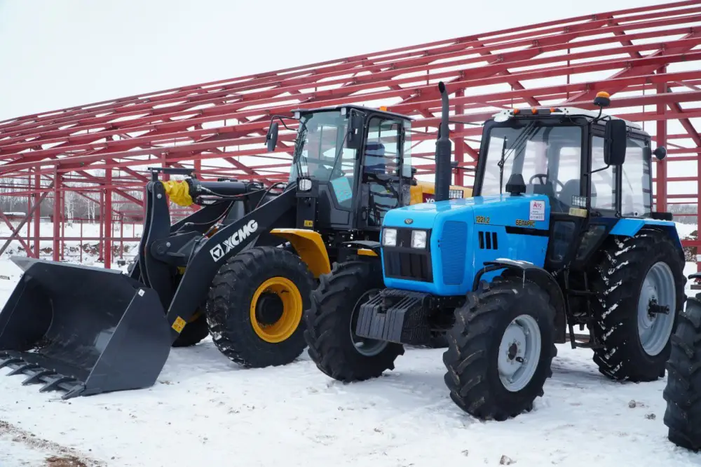 В Бурабайском районе ведется строительство крупной молочно-товарной фермы и завода по переработке молока (5)