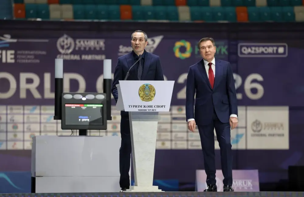 Порядка 500 спортсменов из 46 стран мира принимают участие в Кубке мира по фехтованию в Астане (6)