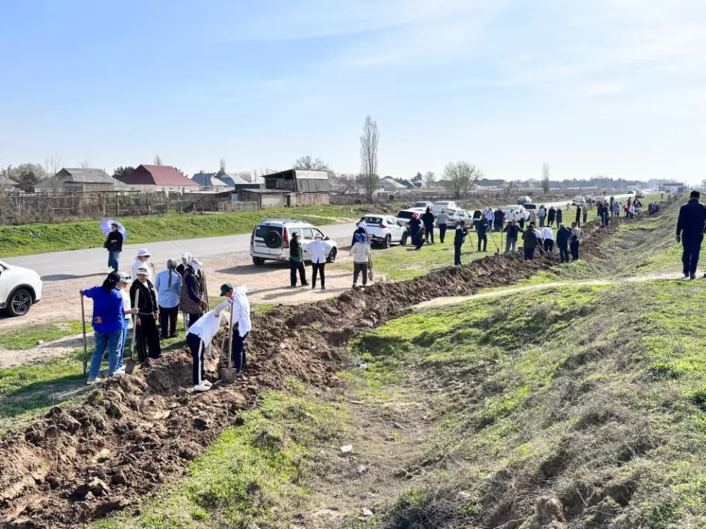 ТУРКЕСТАН: В ЖЕТЫСАЕ В АКЦИИ «МӨЛДІР БҰЛАҚ» ПРИНЯЛИ УЧАСТИЕ 500 ЧЕЛОВЕК (3)