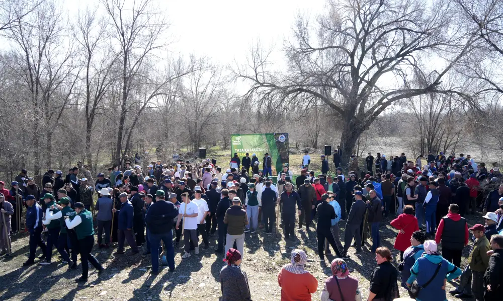 «7 OZEN»: в Жетісу очищены берега реки Коксу (10)